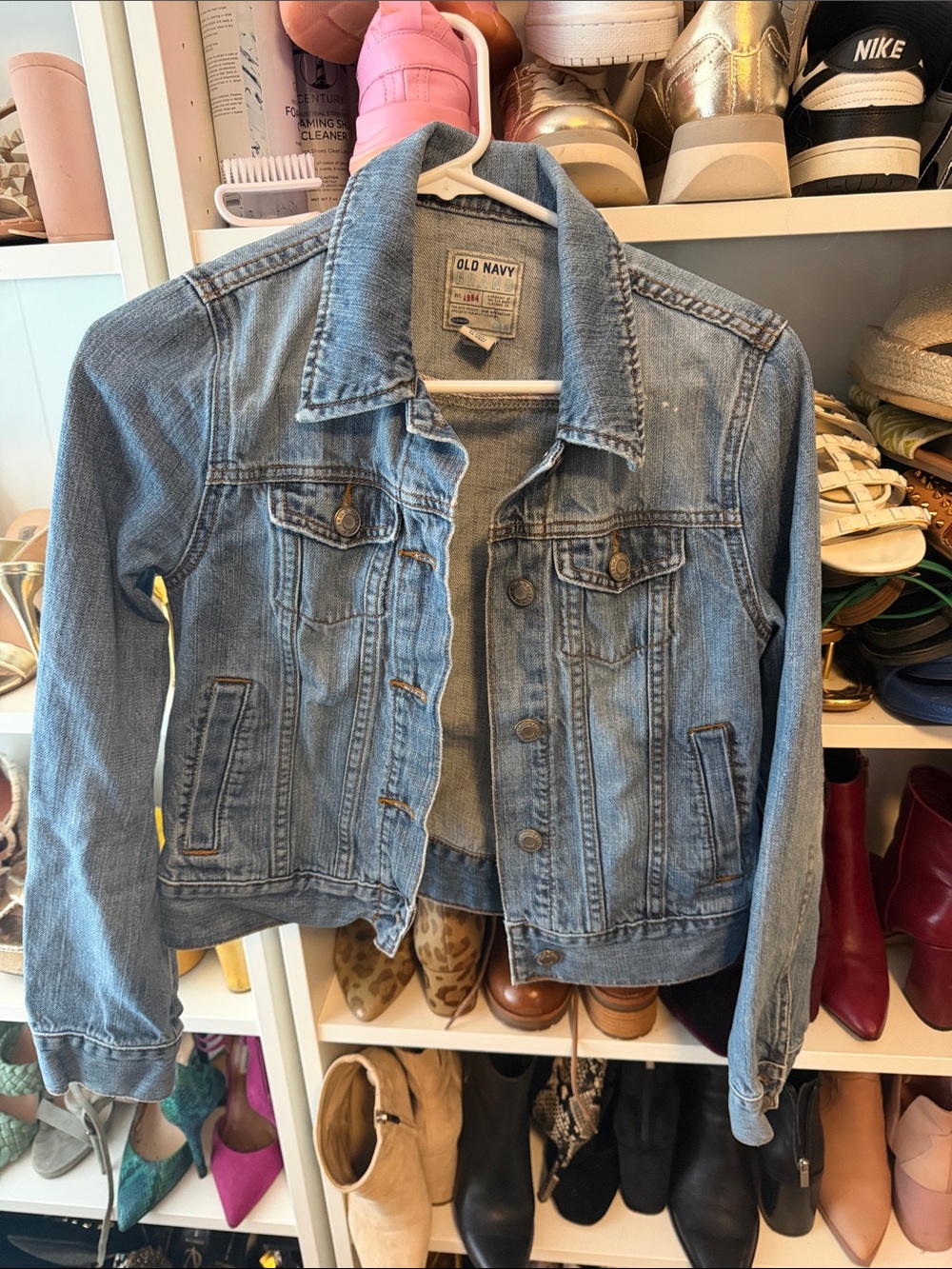 Old Navy Light Wash Blue Denim Jacket
